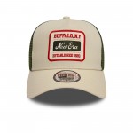 New Era Καπέλο 9FORTY A-Frame Trucker Adjustable Cap Μπέζ